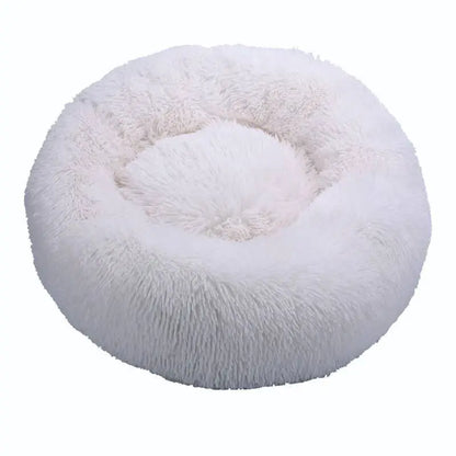 Round Cat Beds House Soft Long Plush Best Pet Dog Bed for Dogs Basket Pet Products Cushion Cat Bed Cat Mat Animals Sleeping Sofa