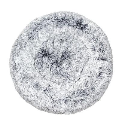 Plush Warm Dog Bed in Winter