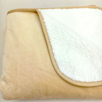 Waterproof Pet Blankets for Beds Soft Sherpa Fleece Dog Cat Blanket Double Side Flannel Warm Sofa Throw Blanket Pet Sleeping Mat
